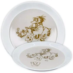 Flåklypa Asjett - Solan Spiller Poker 20cm
