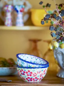 Florist Skål, Rød – Sett av 2 D13