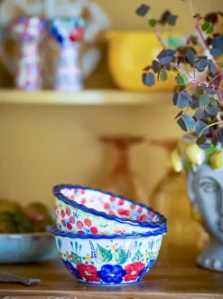 Florist Skål, Rød – Sett av 2 D13