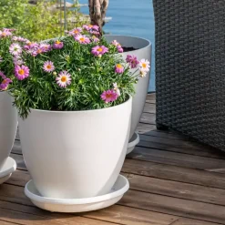 Flowersea Blomsterurne Hvit H33