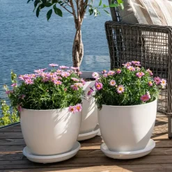 Flowersea Blomsterurne Hvit H33