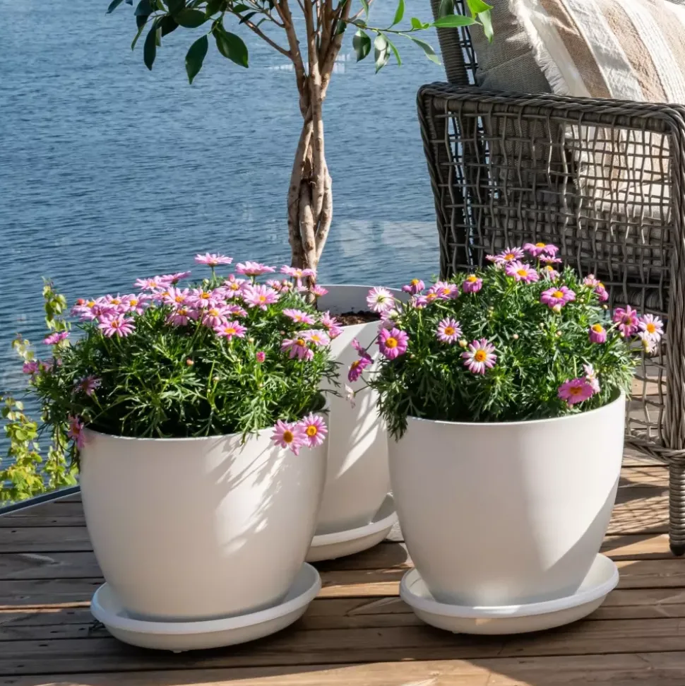 Flowersea Blomsterurne Hvit H33
