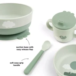 Foodie Baby Startpakke Happy Clouds Grønn