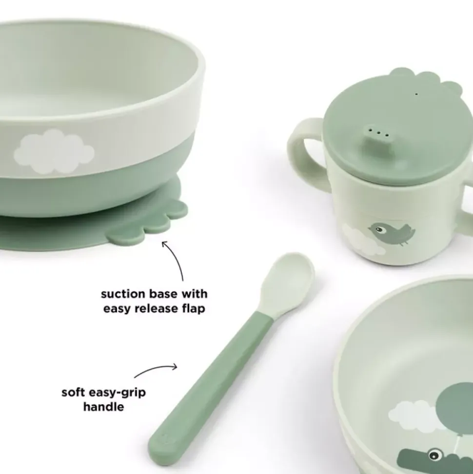 Foodie Baby Startpakke Happy Clouds Grønn