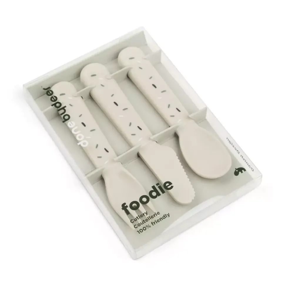 Foodie Bestikksett Confetti Sand