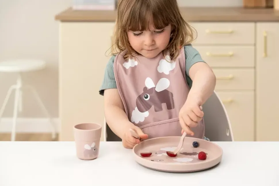 Foodie Bestikksett Happy Dots Pudder