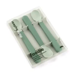 Foodie Easy-Grip Babyskje Grønn