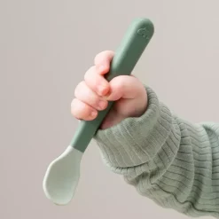 Foodie Easy-Grip Babyskje Grønn