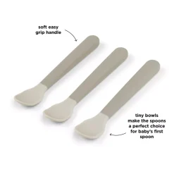 Foodie Easy-Grip Babyskje Sand