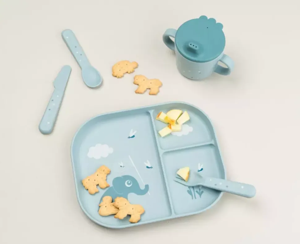 Foodie Tutekopp Happy Dots Blå
