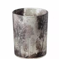FOREST Lyslykt D10 H12,5cm Grå/Brun