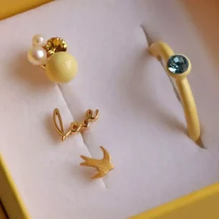 For My Love Ørering Gull 1 stk