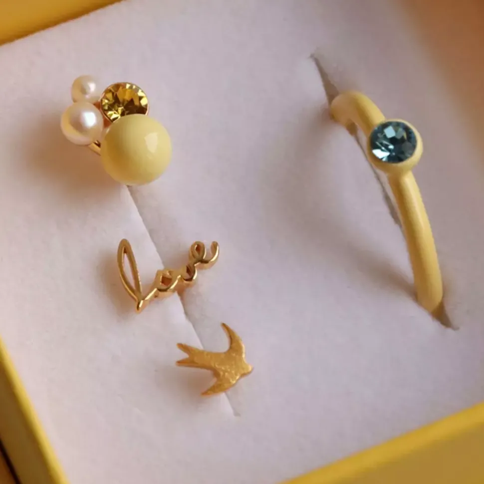 For My Love Ørering Gull 1 stk