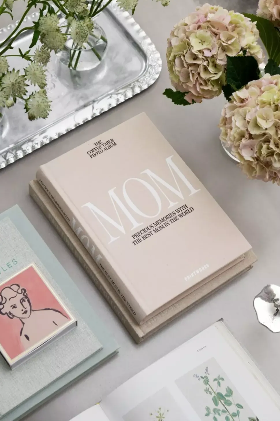 Fotobok Mamma, Beige
