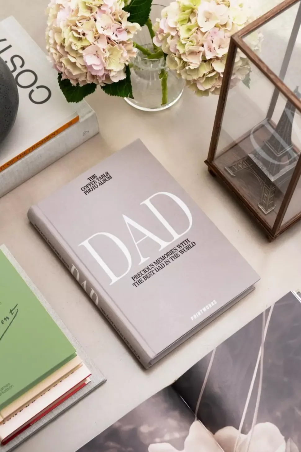 Fotobok Pappa, Grå