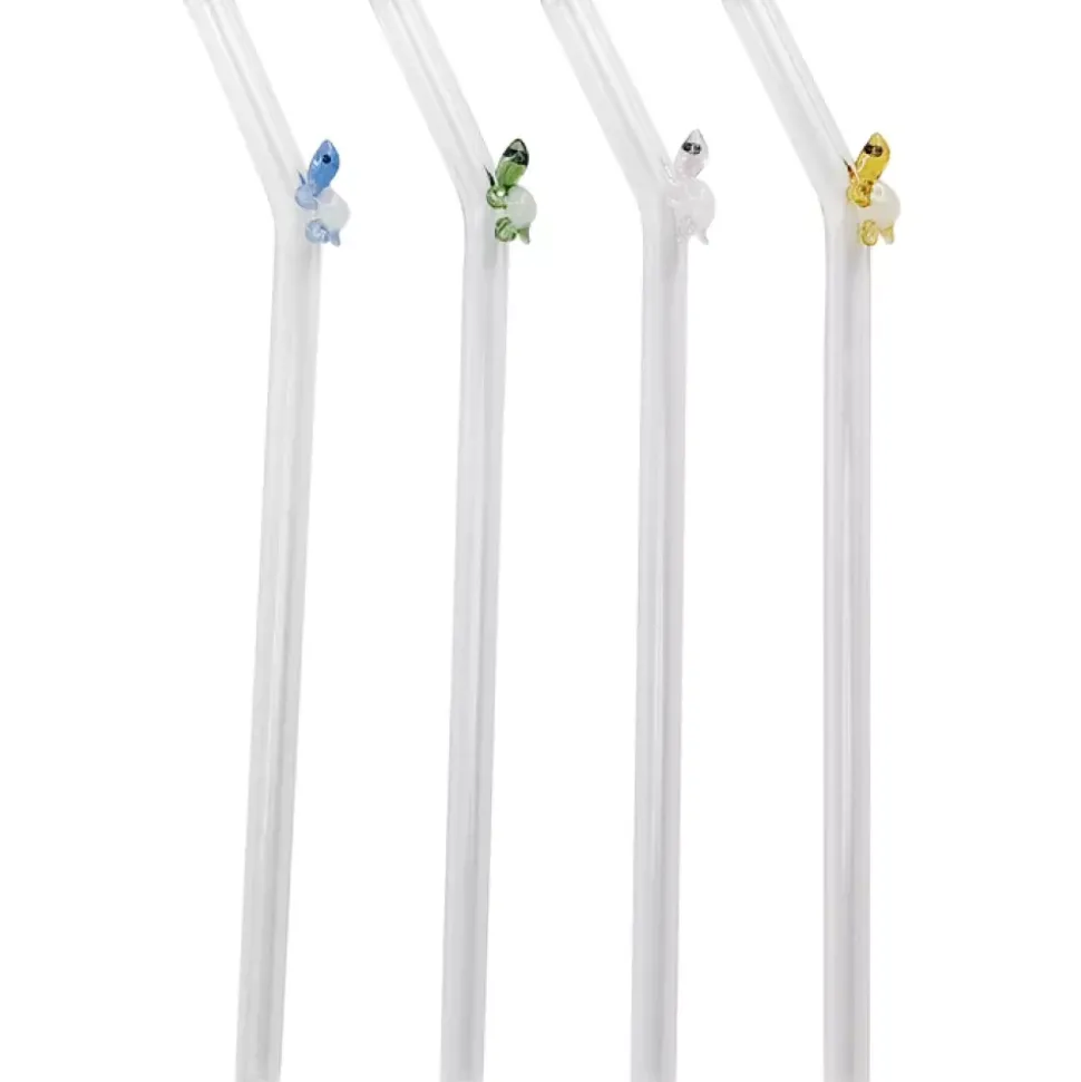 Fun Sugerør Skilpadde 4pk