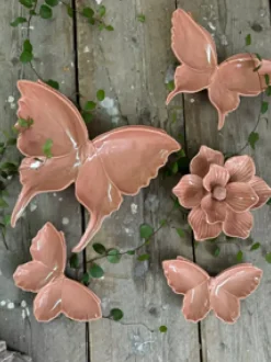 Garden Fat Sommerfugl Brique L