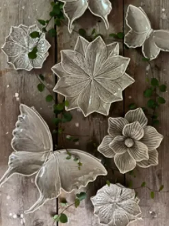 Garden Fat Sommerfugl Brique L