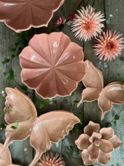 Garden Fat Sommerfugl Brique M