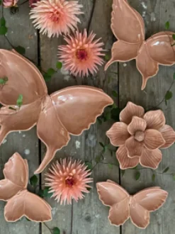 Garden Fat Sommerfugl Brique S
