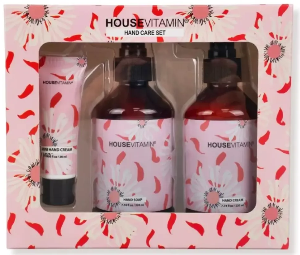 Gavesett Vegansk Håndsåpe Håndkrem Peony