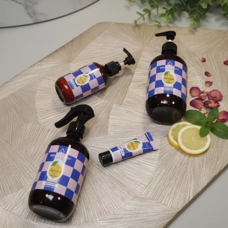 Gavesett Vegansk Håndsåpe Håndkrem Lemon/ Bergamot/ Basil