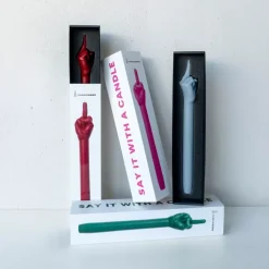 Gesture Taper Candle 