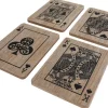Glassbrikker 4pk Kort