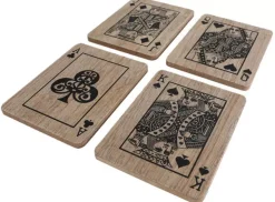 Glassbrikker 4pk Kort
