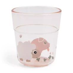 Glass L Tiny Farm Powder