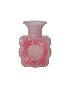 Glassvase Rosa