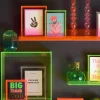 Glowmance Lysende Kule Med Neonlys - Kiss Me