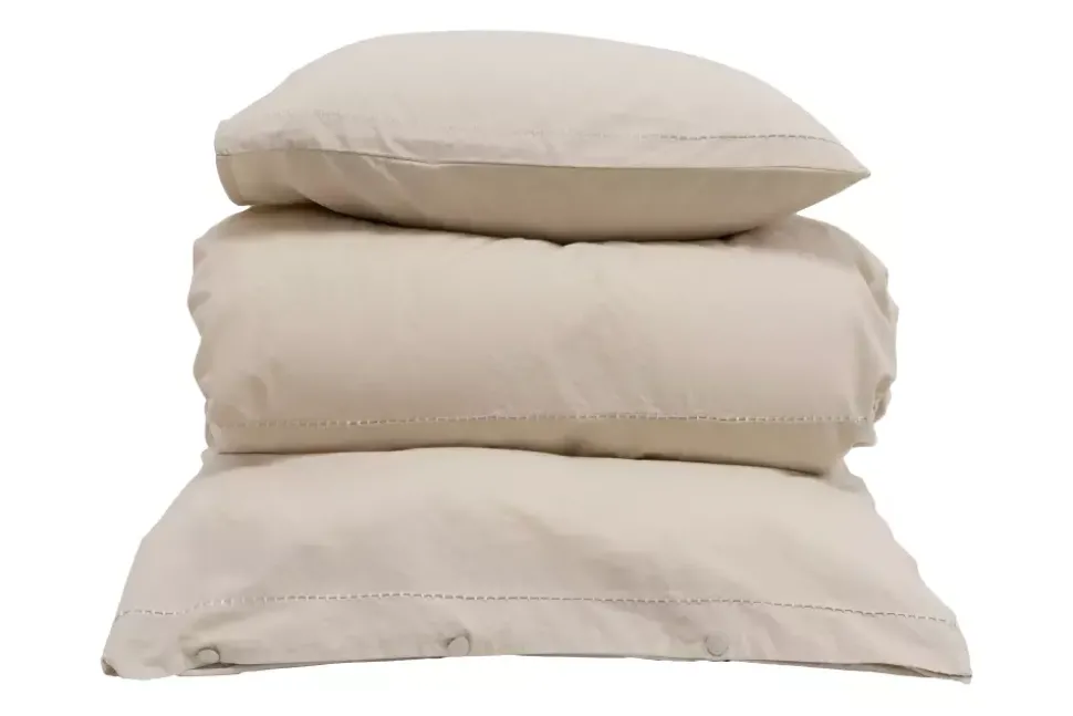 Gustav Ovland Marabel Sengesett 140x220/50x70 Beige / Vass