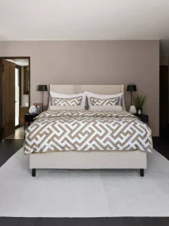 Halvor Bakke Anura sengesett 140x220/50x70 Beige / Pure cashmere