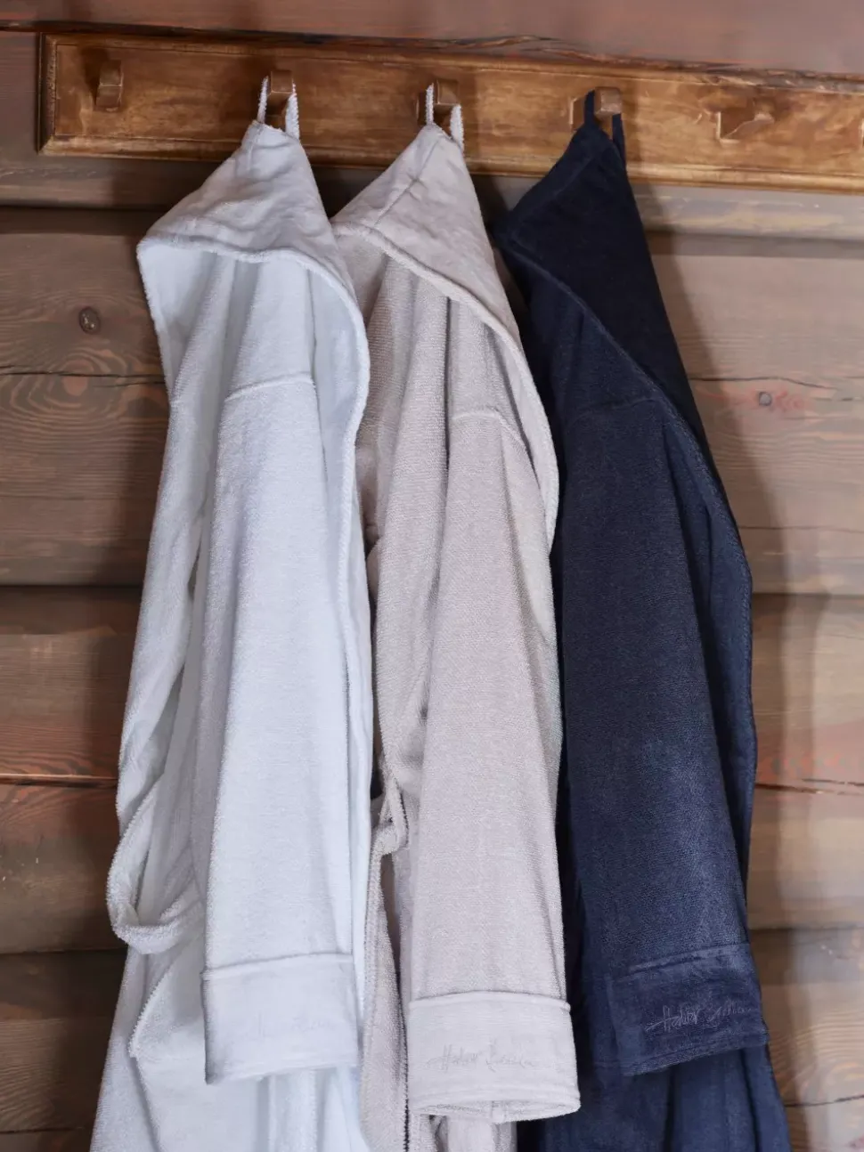 Halvor Bakke Clifton Badekåpe L/XL Hvit / Brilliant white