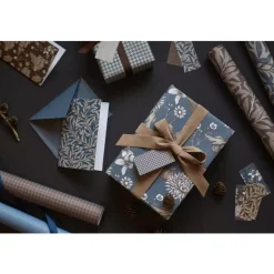 Halvor Bakke Gavepapir 70cmx5m Linen blue