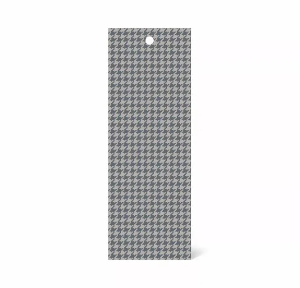 Halvor Bakke Kort Houndstooth Blue