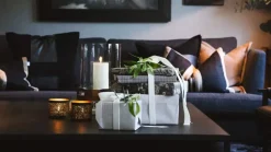 Halvor Bakke Kort Linen Beige