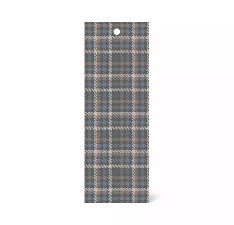 Halvor Bakke Kort Tartan Brown