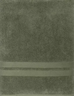 Halvor Bakke St. Paul håndkle 90x150 Støv grønn