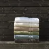 Halvor Bakke St. Paul håndkle 90x150 Støv blå