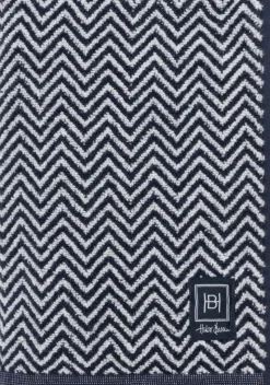 Halvor Bakke Verbier håndkle 50x70 Blå / Midnight blue