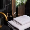 Halvor Bakke Verbier håndkle 50x70 Beige / Pure cashmere