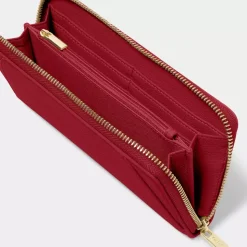 Hana Liten Veske Garnet Red 10x20