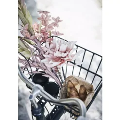 Happia Dekorblomst Rose Tan H125