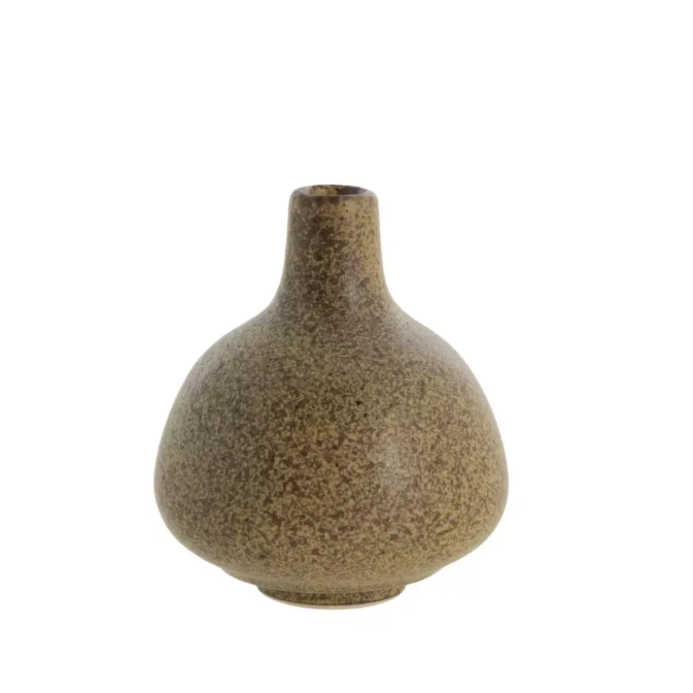 Helene Vase Brun Keramikk H9cm
