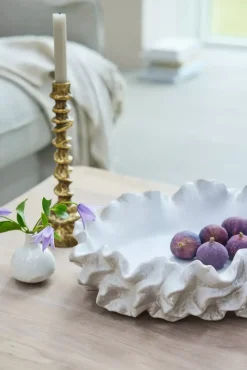Helene Vase Hvit Keramikk H9cm