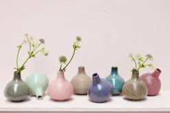 Helene Vase Lys Rosa Keramikk H9cm