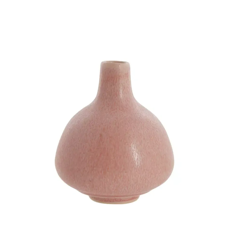 Helene Vase Lys Rosa Keramikk H9cm