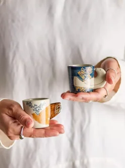 Hezha Espressokopp, Blå, Keramikk S/2